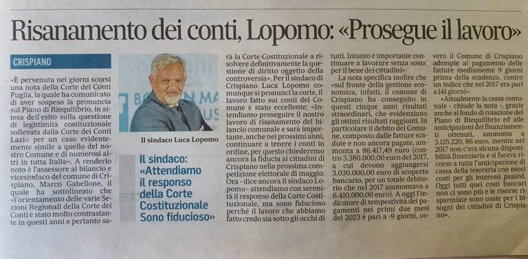 news-risanamento-dei-conti